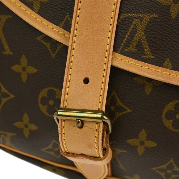 Louis Vuitton Monogram Saumur 43 Messenger Bag M42252 FH0910 KQ00229 - Picture 5 of 11